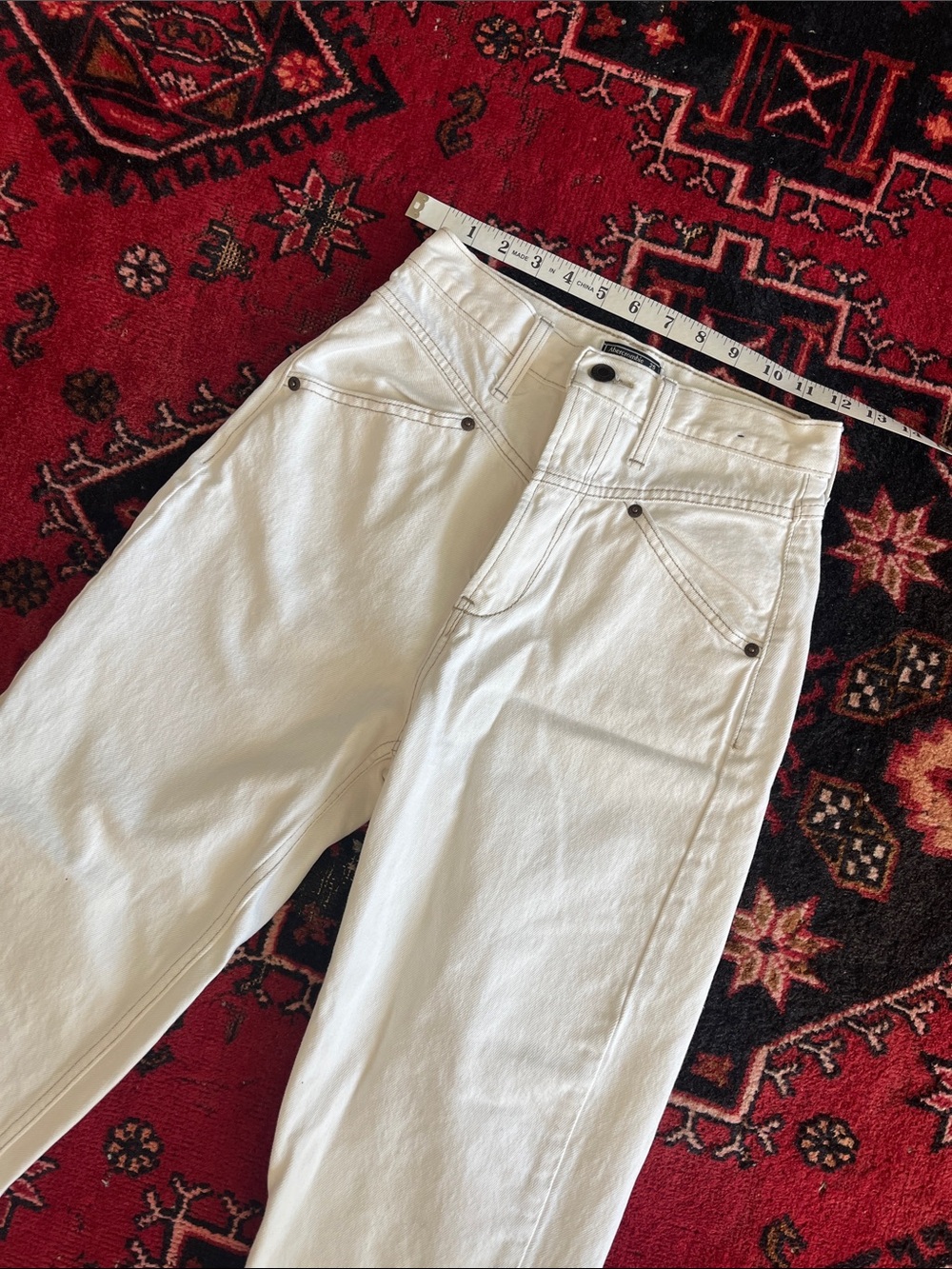 Straight Leg Abercrombie Jeans